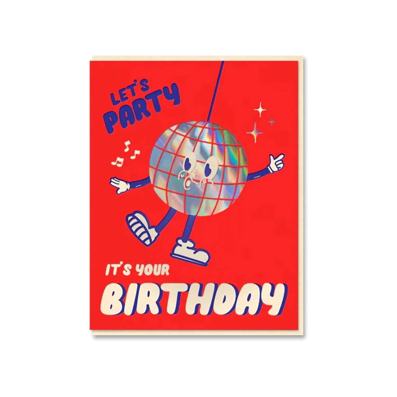 Disco Ball Greeting Card