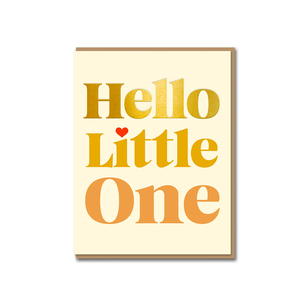Hello Little One Greeting Card