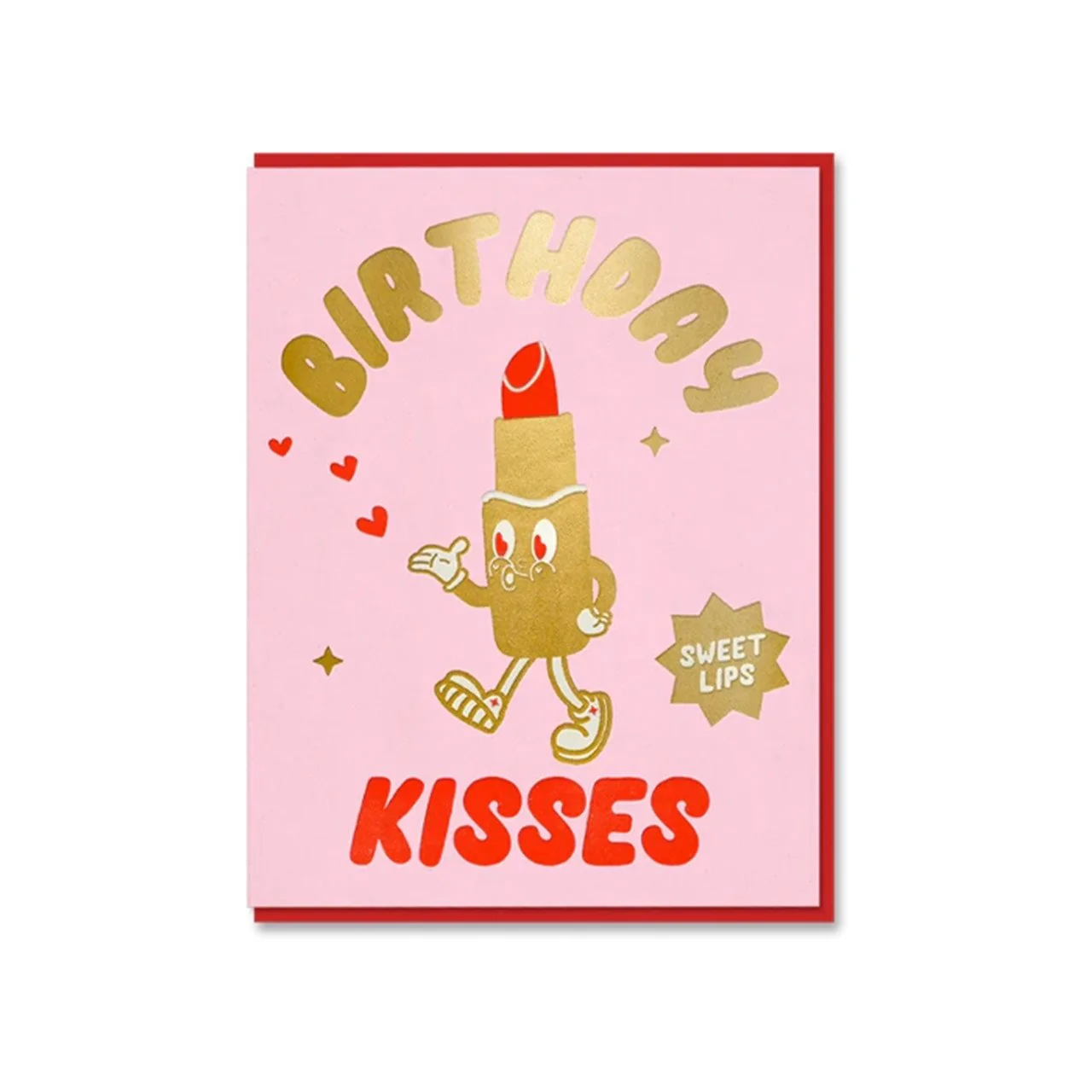 Lipstick Greeting Card