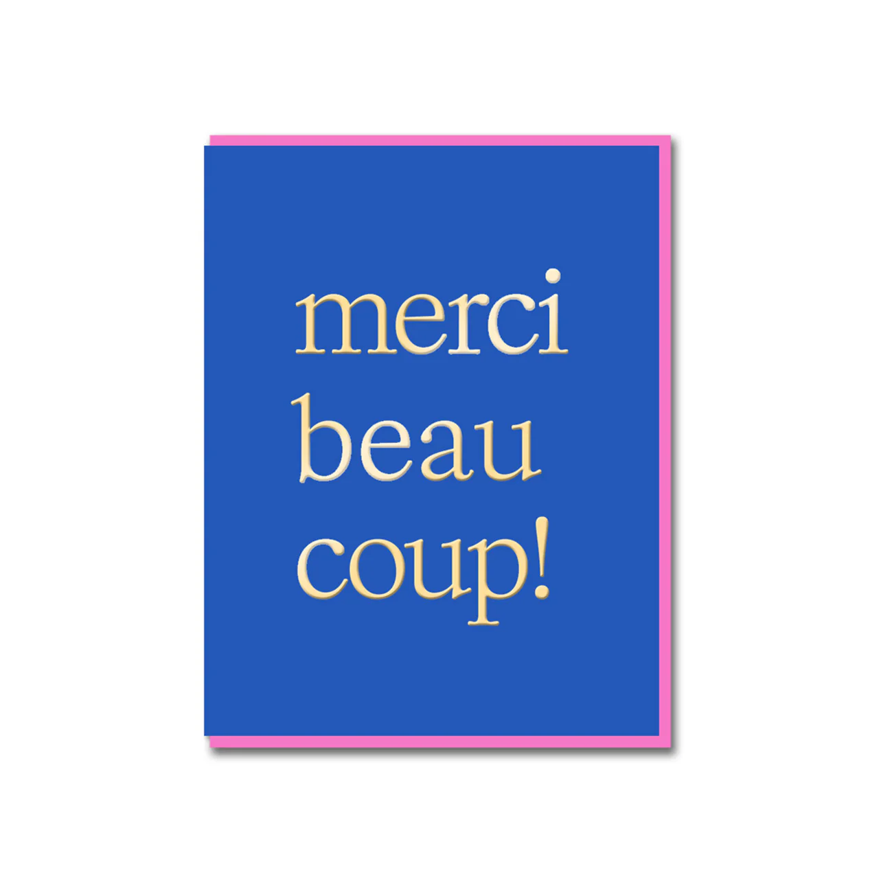 Merci Beaucoup Greeting Card