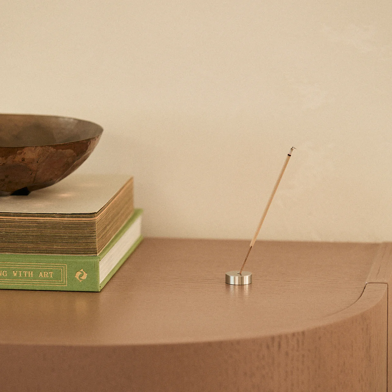 Mandarin, Lime and Basil Incense Set with Holder - Image 2