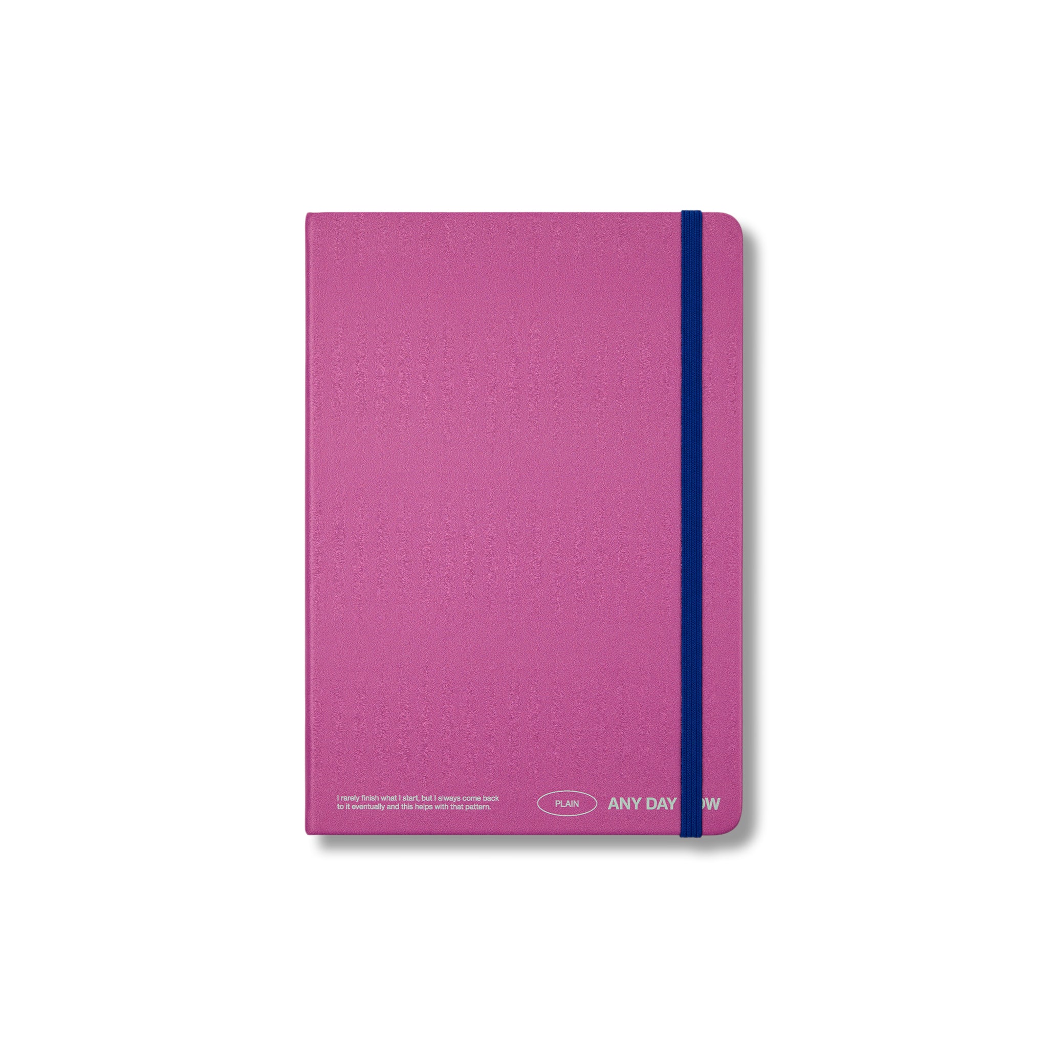 Magenta Any Day Notebook Plain A5