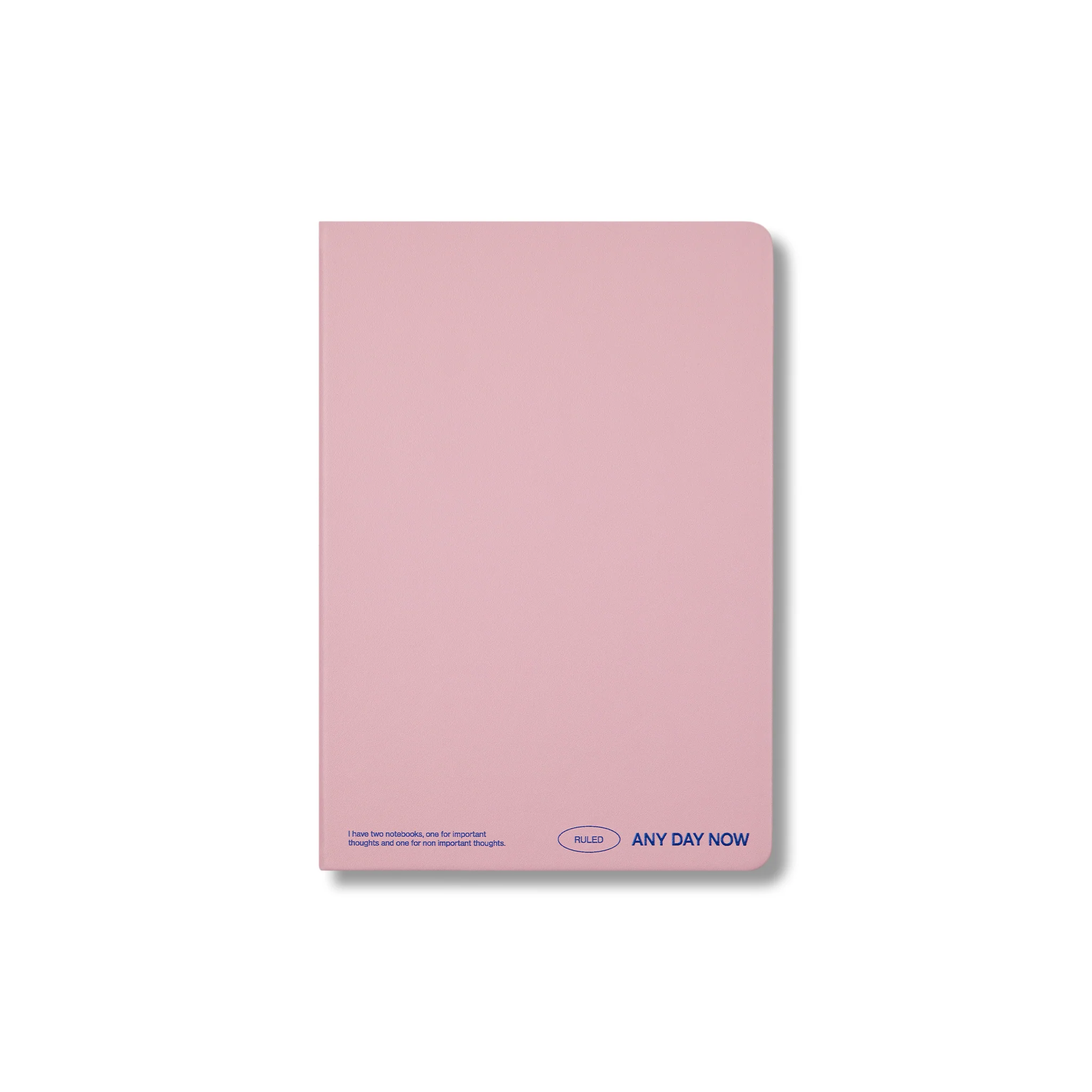 Blush Any Day Notebook Ruled A5 - Image 3