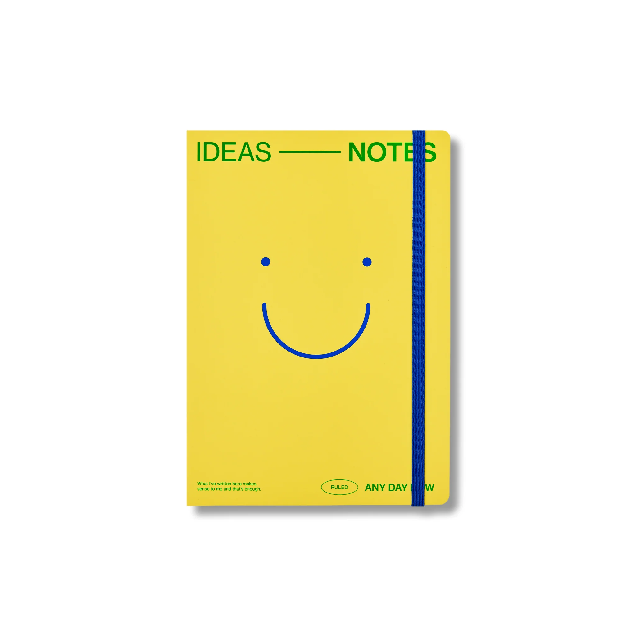 Butter Open Bound Notebook Ruled A5