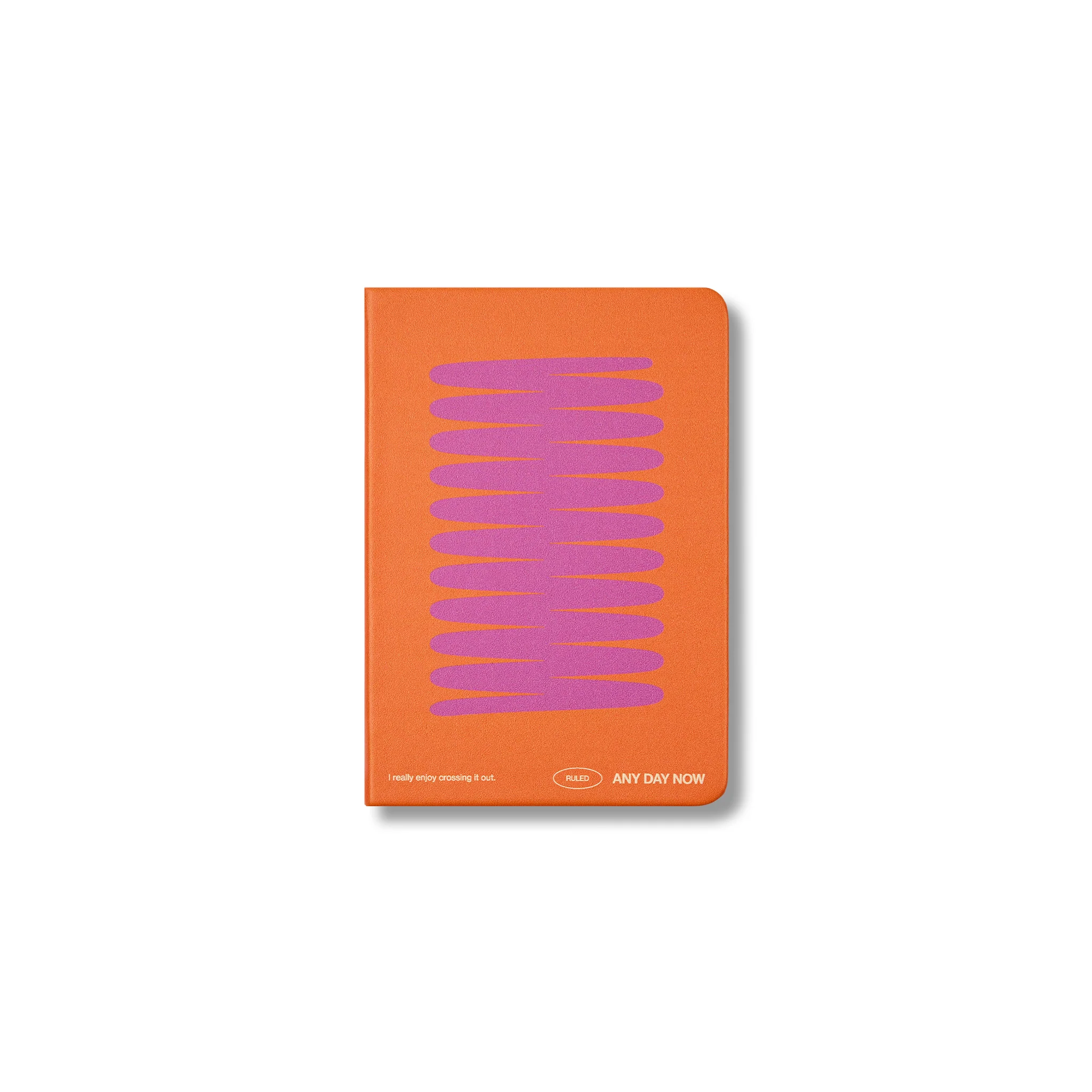 Coral Any Day Notebook Ruled A6 - Image 2