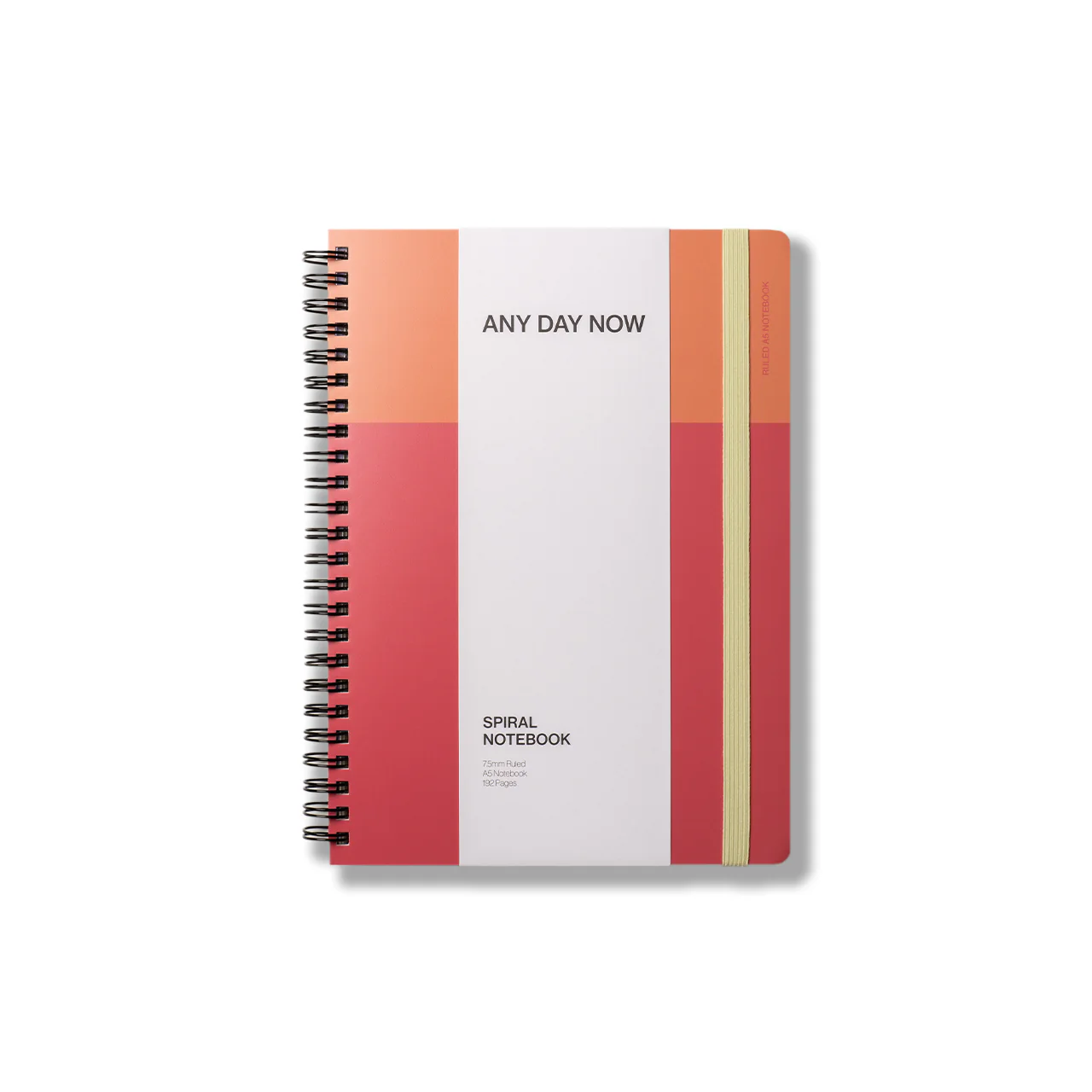 Spiral Bright Notebook A5 Ruled - Image 8