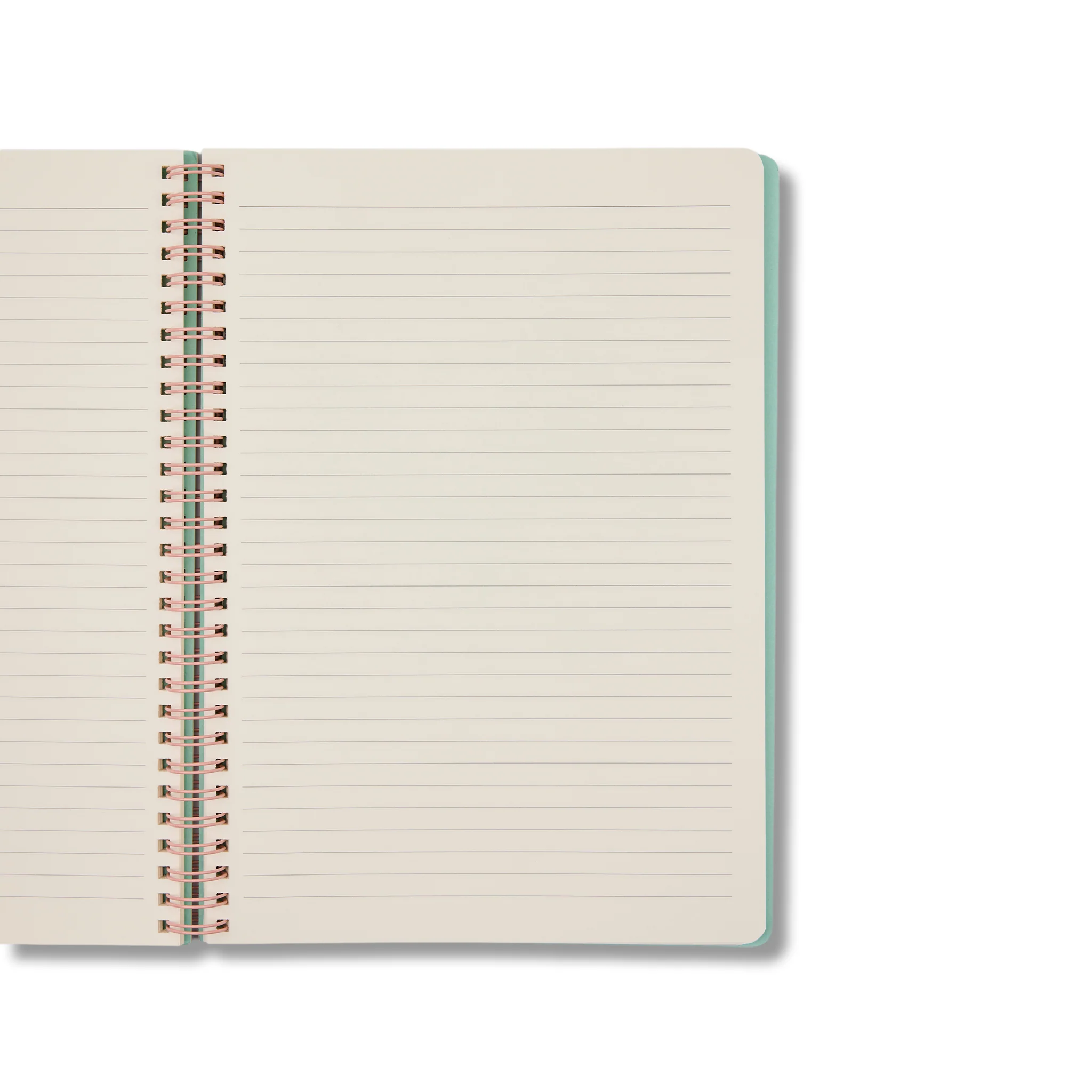 Teal Spiral Notebook Ruled B5 - Image 5