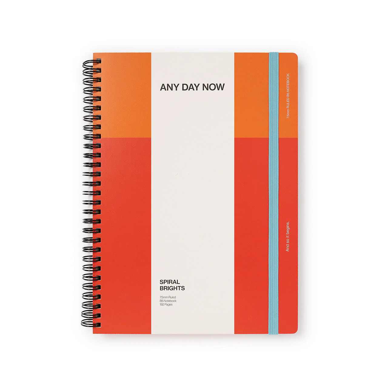 Spiral Bright Notebook B5 Ruled - Image 4