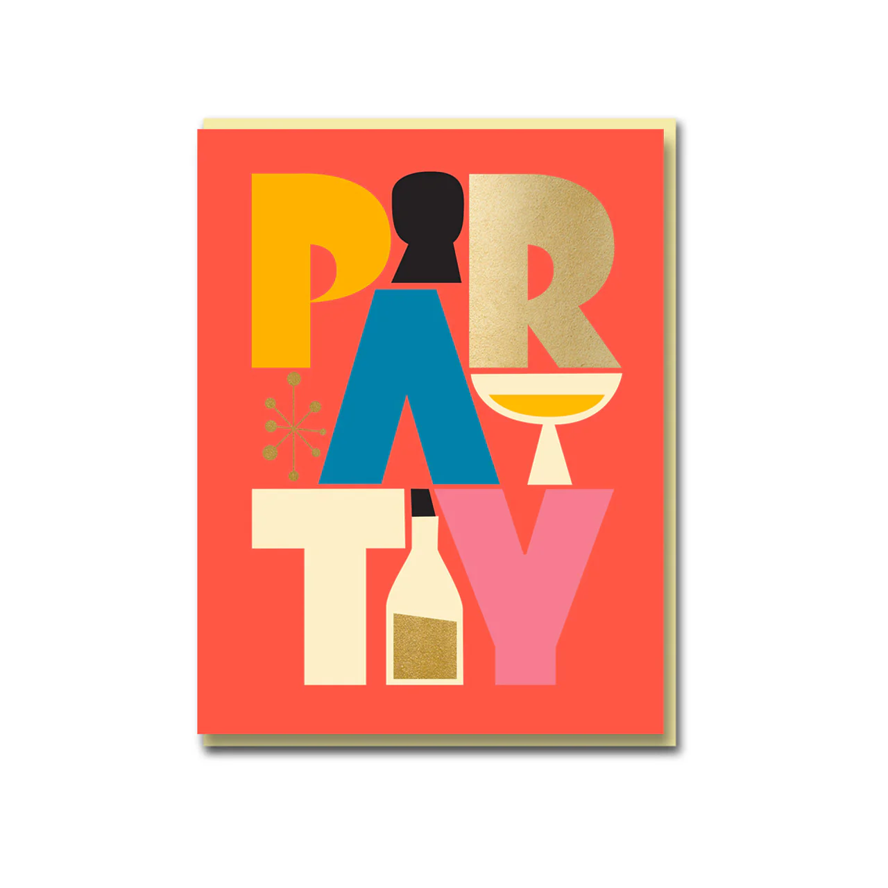 Party Type Greeting Card
