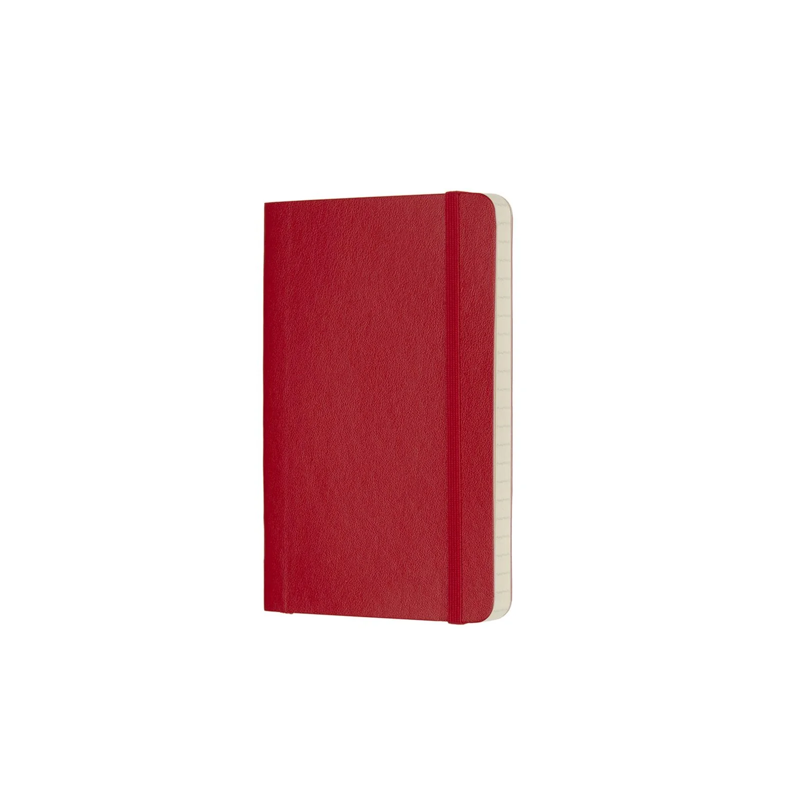 Classic Pocket Soft Cover Notebook Ruled Scarlet Red - Image 2