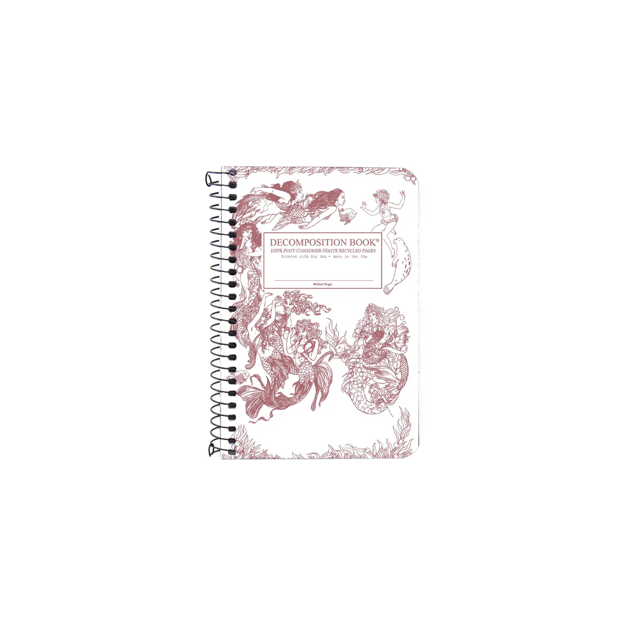 Mermaids Pocket Spiral Notebook