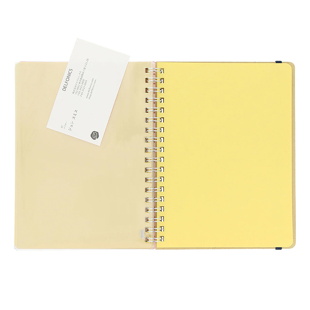 Rollbahn Large Spiral Notebook Clear - Image 3