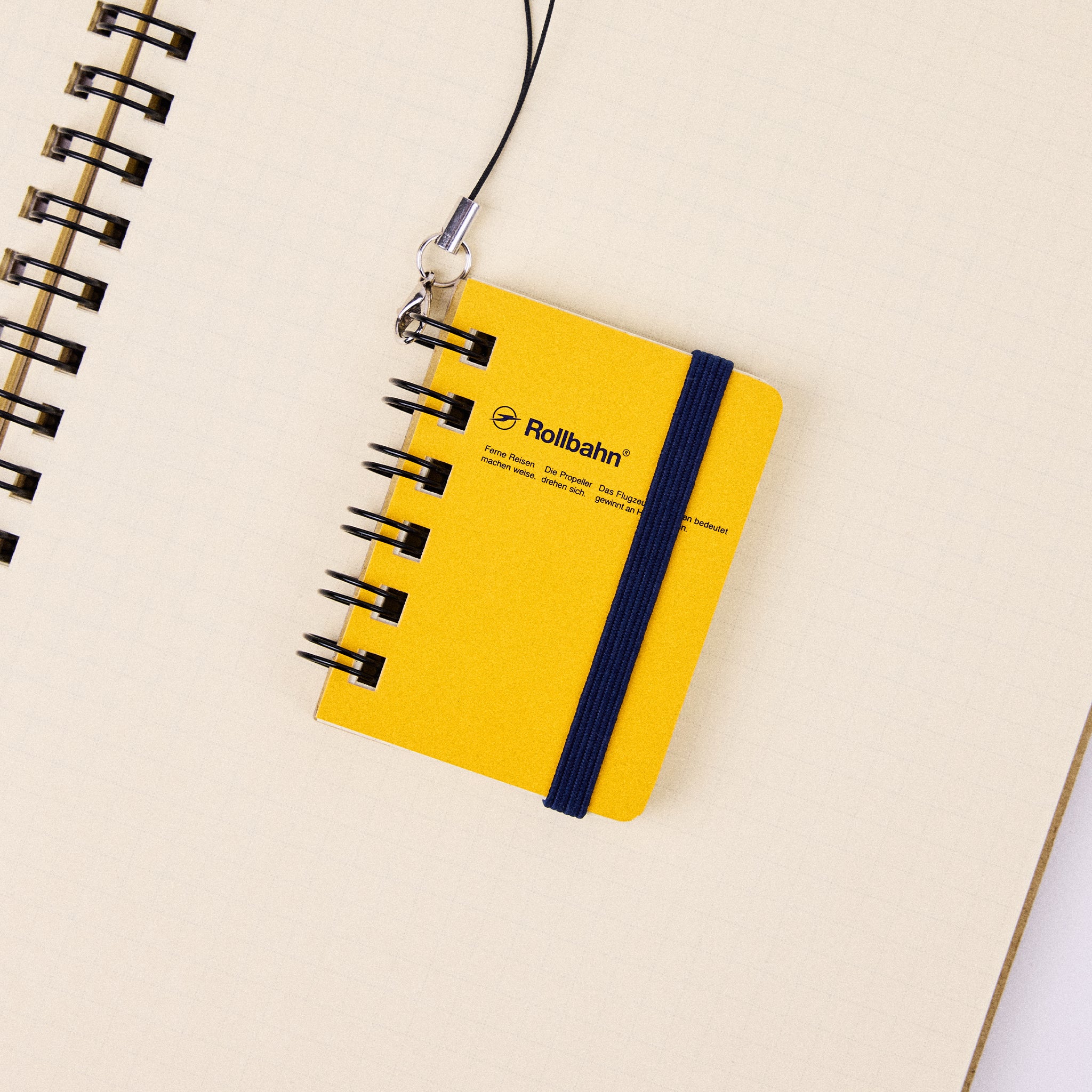 Rollbahn Spiral Micro Notebook Charm - Image 4