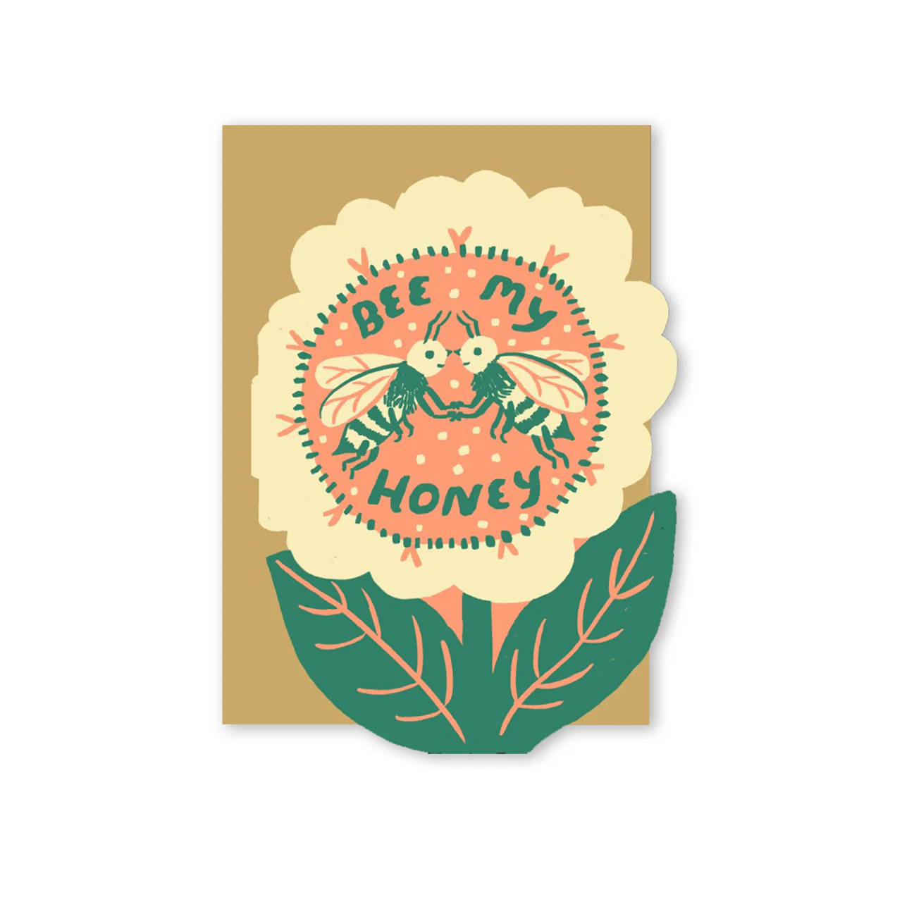 Bee My Honey Greeting Card