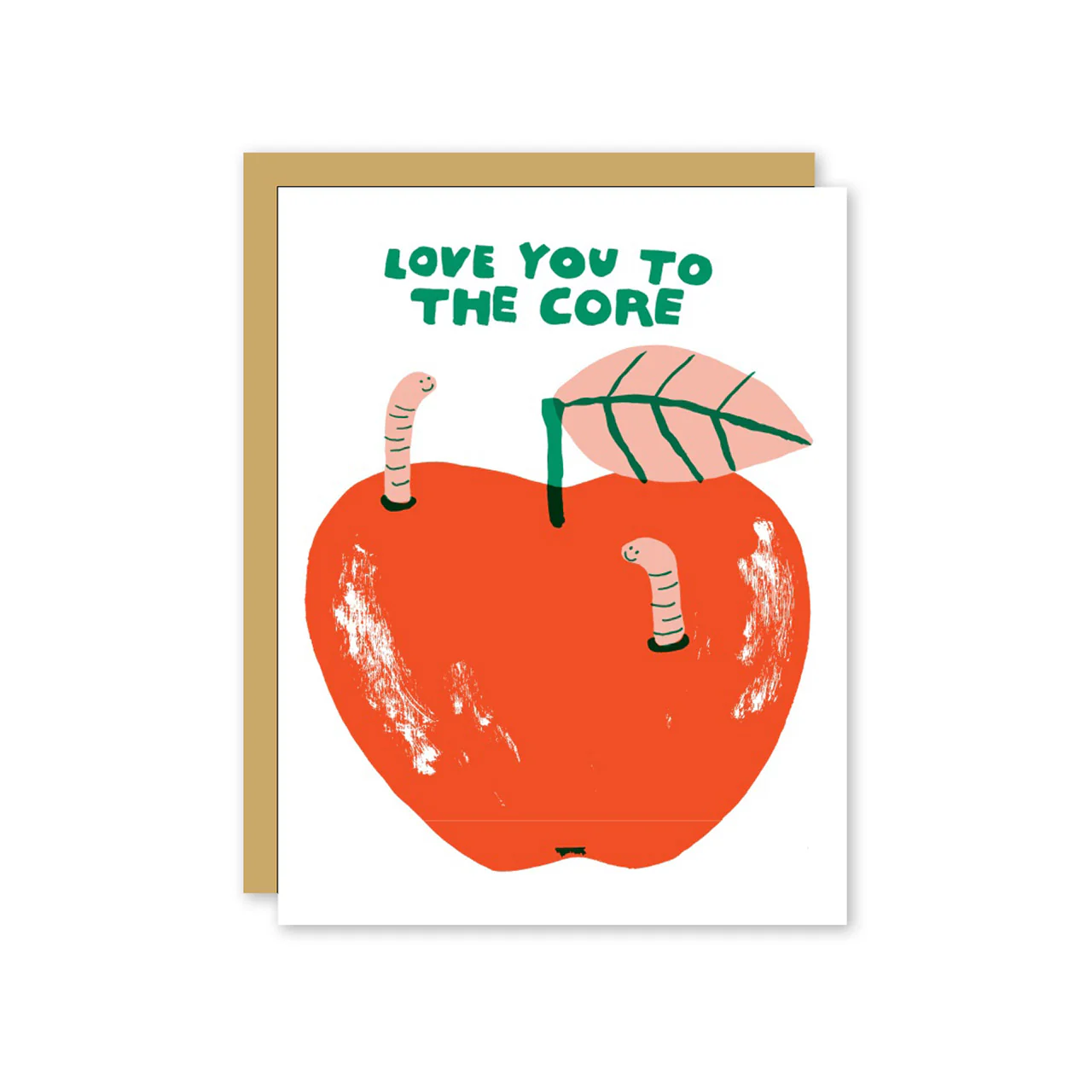 Love To The Core Greeting Card