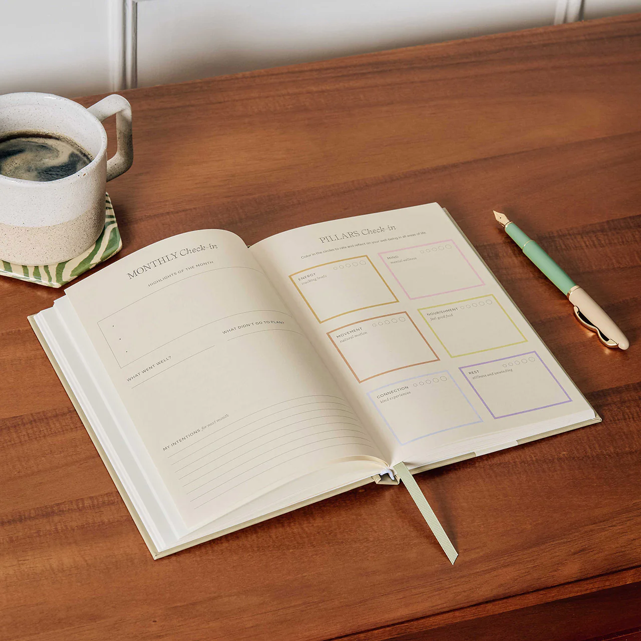 Happy Stripes Wellness Journal - Image 2