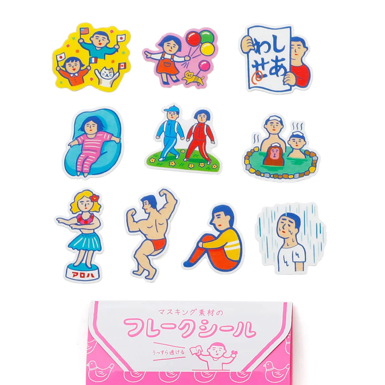 New Retro Flake Stickers - Image 2