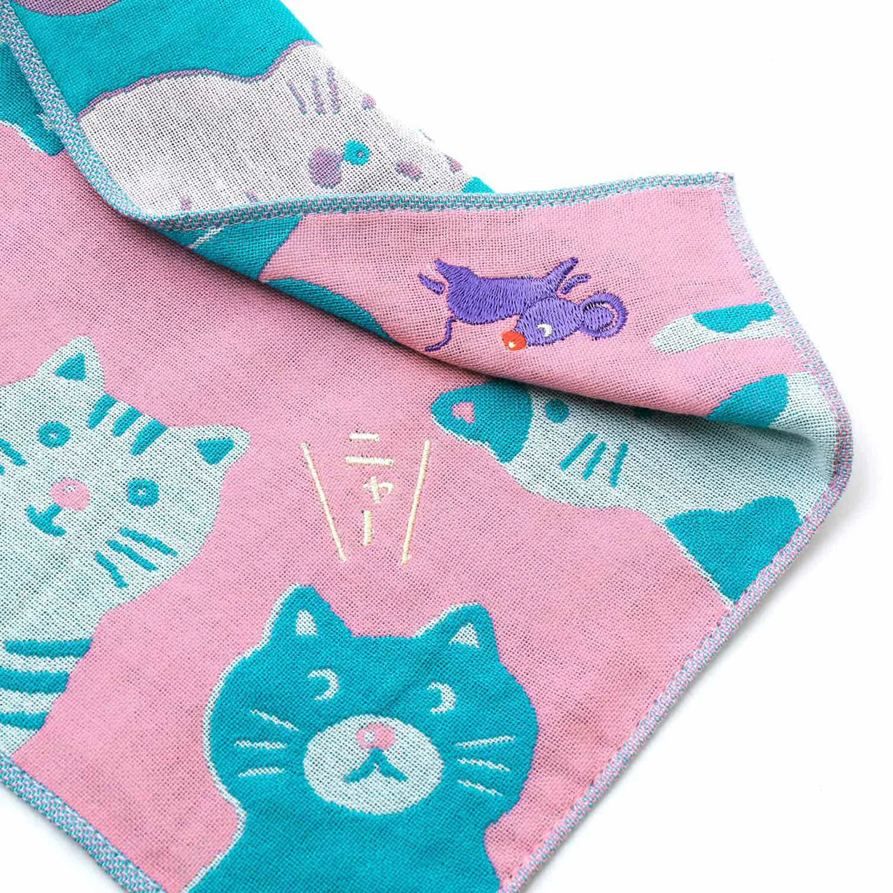 New Retro Gauze Handkerchief - Image 4