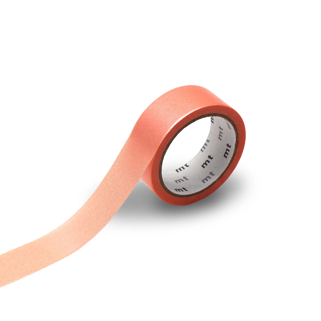 Silky Orange Washi Tape Single Roll