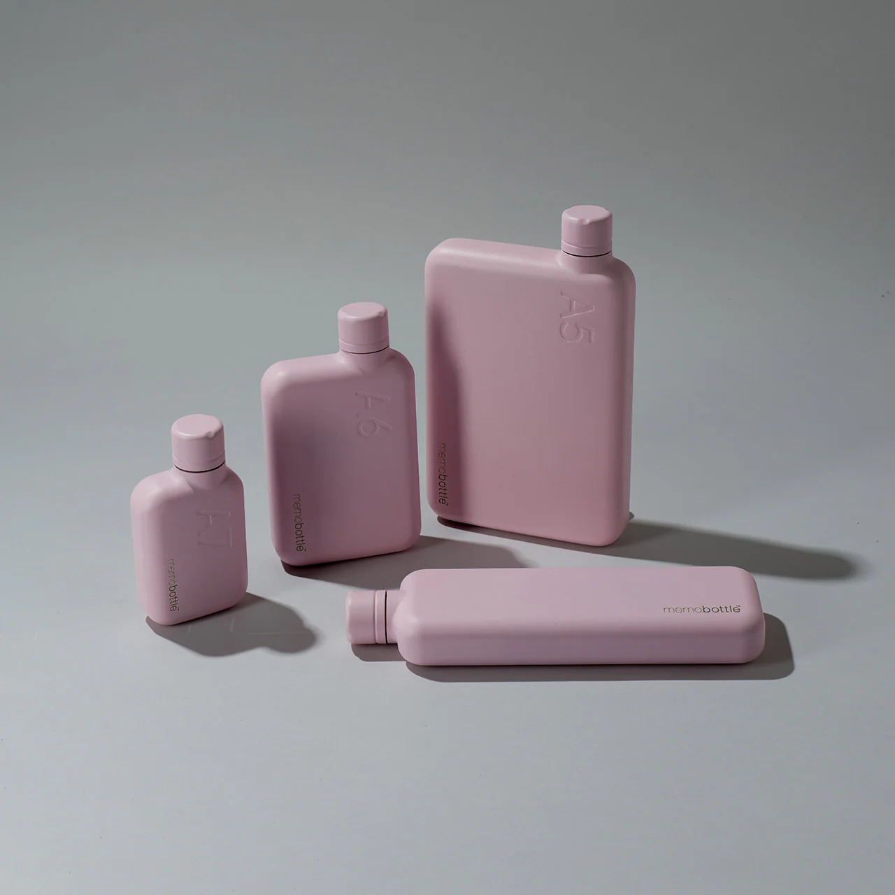 A5 Pink Salt Stainless Steel Drink Bottle - Image 3
