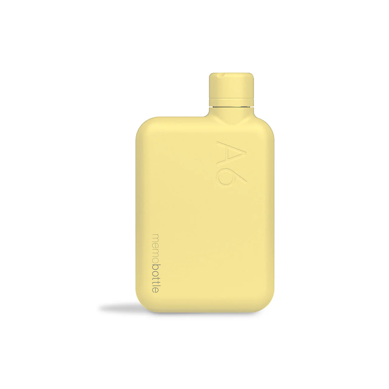A6 Butter Yellow Stainless Steel Drink Bottle