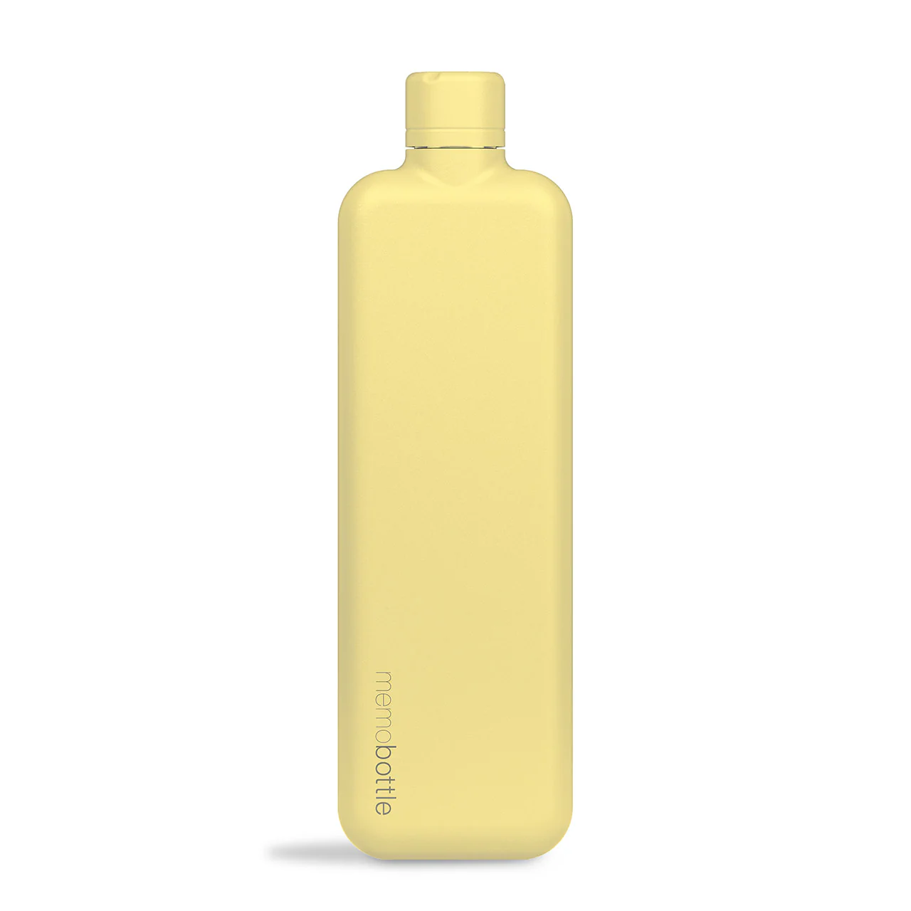 Slim Butter Yellow Stainless Steel Drink Bottle