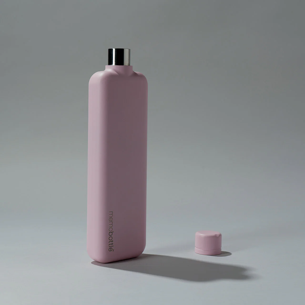 Slim Pink Salt Stainless Steel Drink Bottle - Image 3