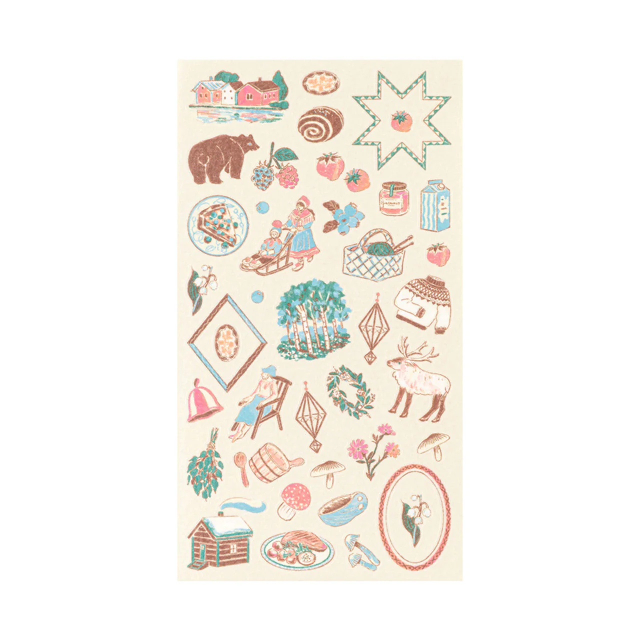 Country Motif Journal Stickers - Image 2