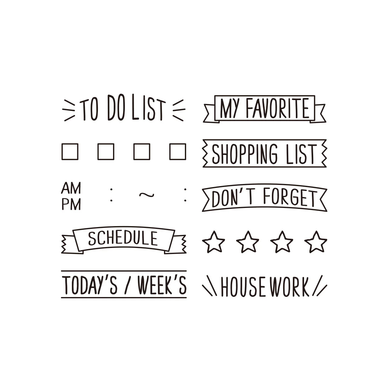 Journaling Stamps - Image 3