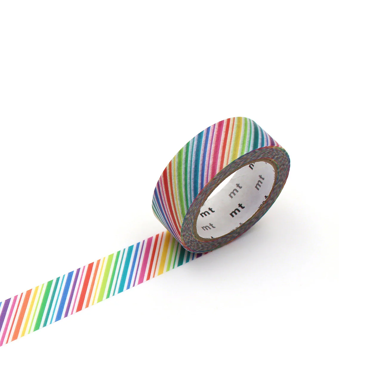 Rainbow Stripe Washi Tape Single Roll