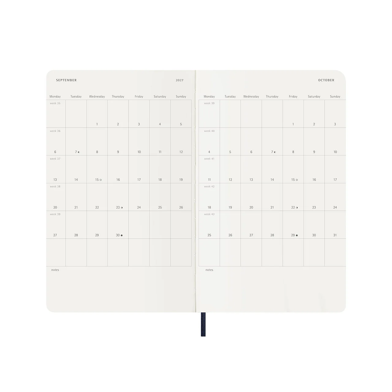 2026-27 18 Month Weekly Notebook Soft Cover Diary Large - Image 26