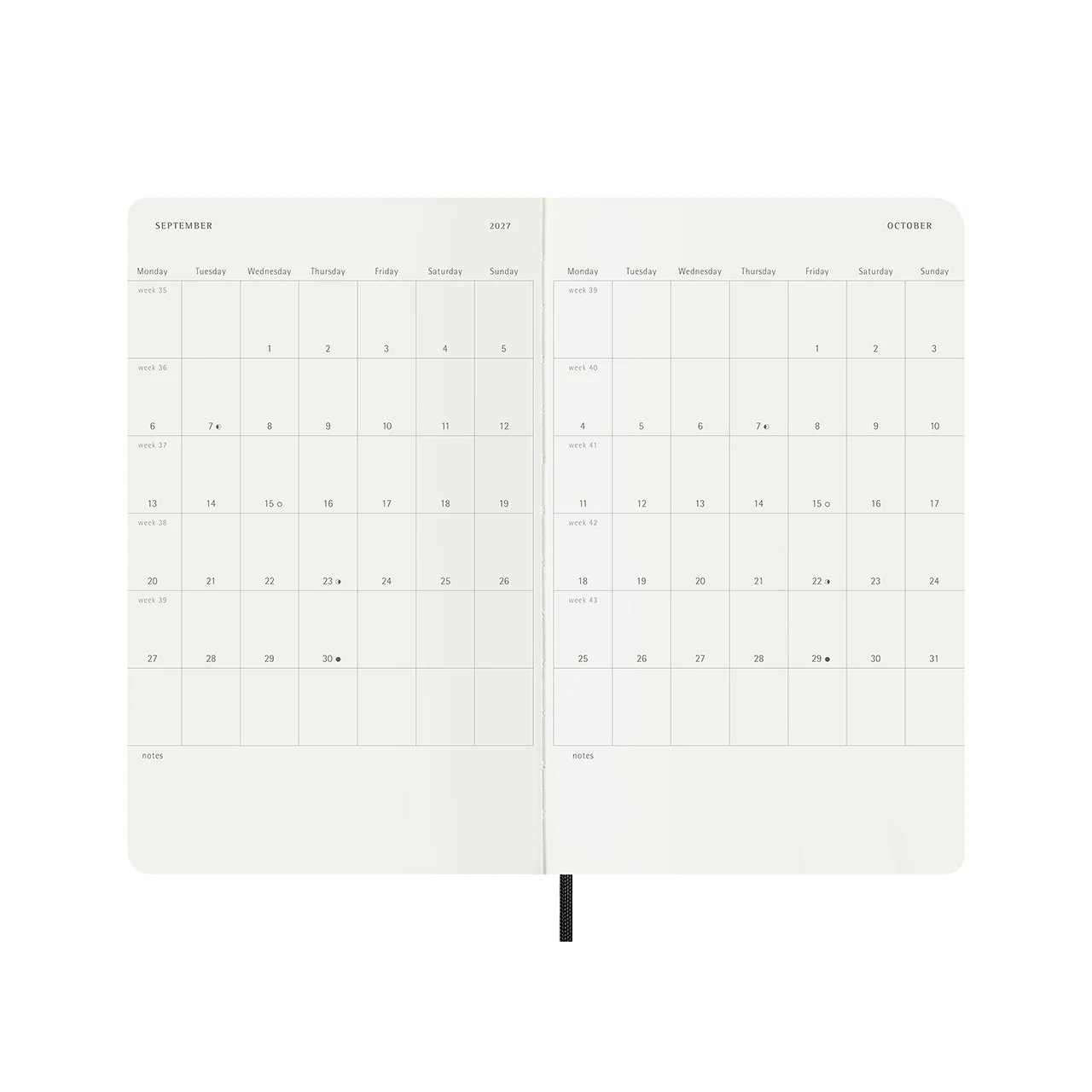 2026-27 18 Month Weekly Notebook Soft Cover Diary Large - Image 5