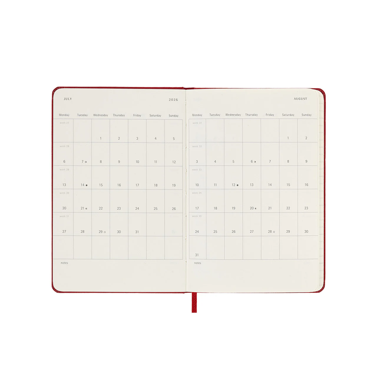 2026 Daily Diary Hard Cover Pocket - Image 14