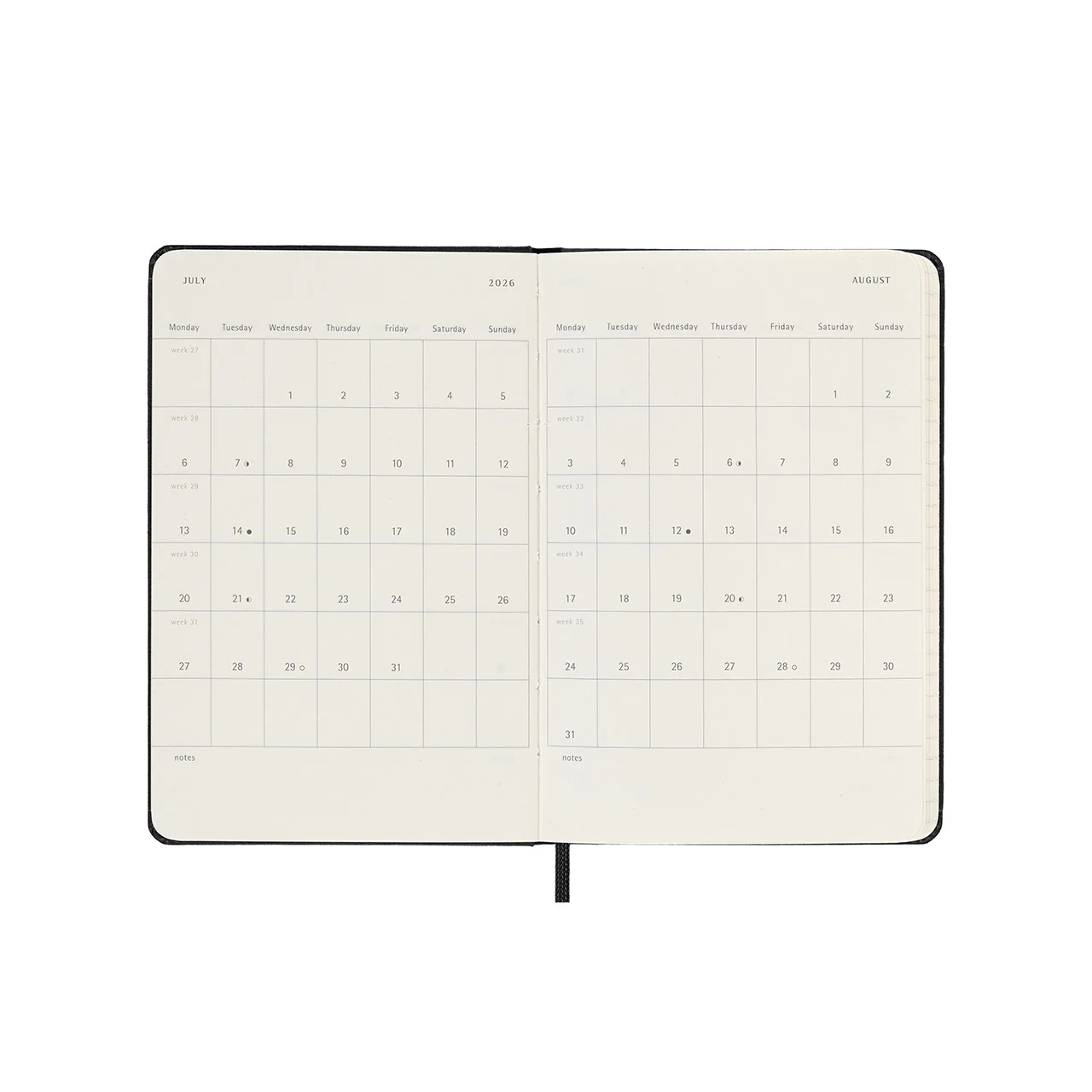 2026 Daily Diary Hard Cover Pocket - Image 4