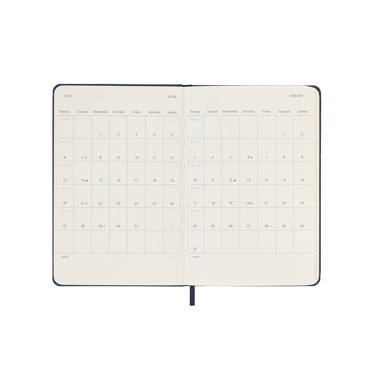 2026 Daily Diary Hard Cover Pocket - Image 9