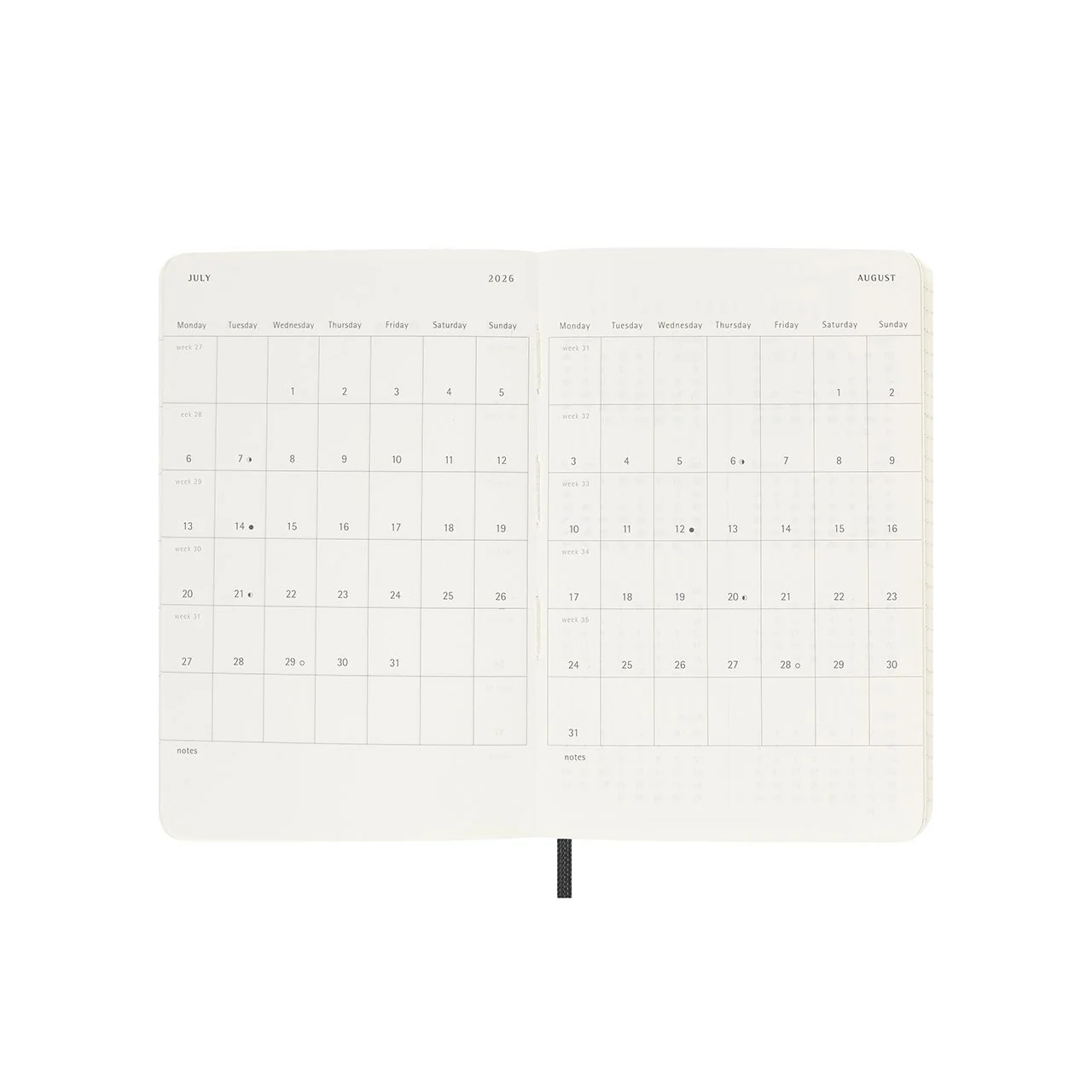 2026 Monthly Soft Cover Diary Pocket - Image 4