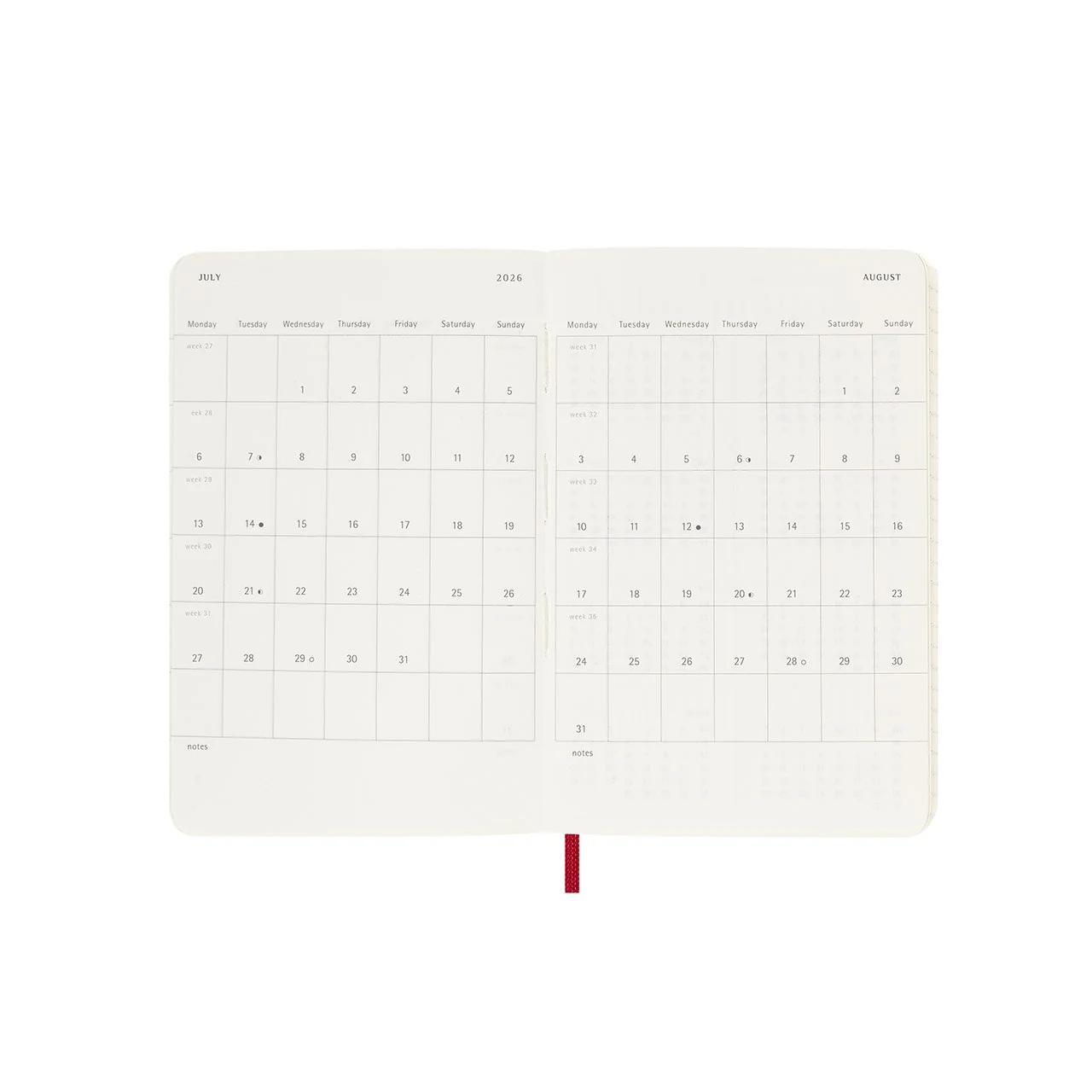 2026 Weekly Notebook Soft Cover Diary Pocket - Image 17