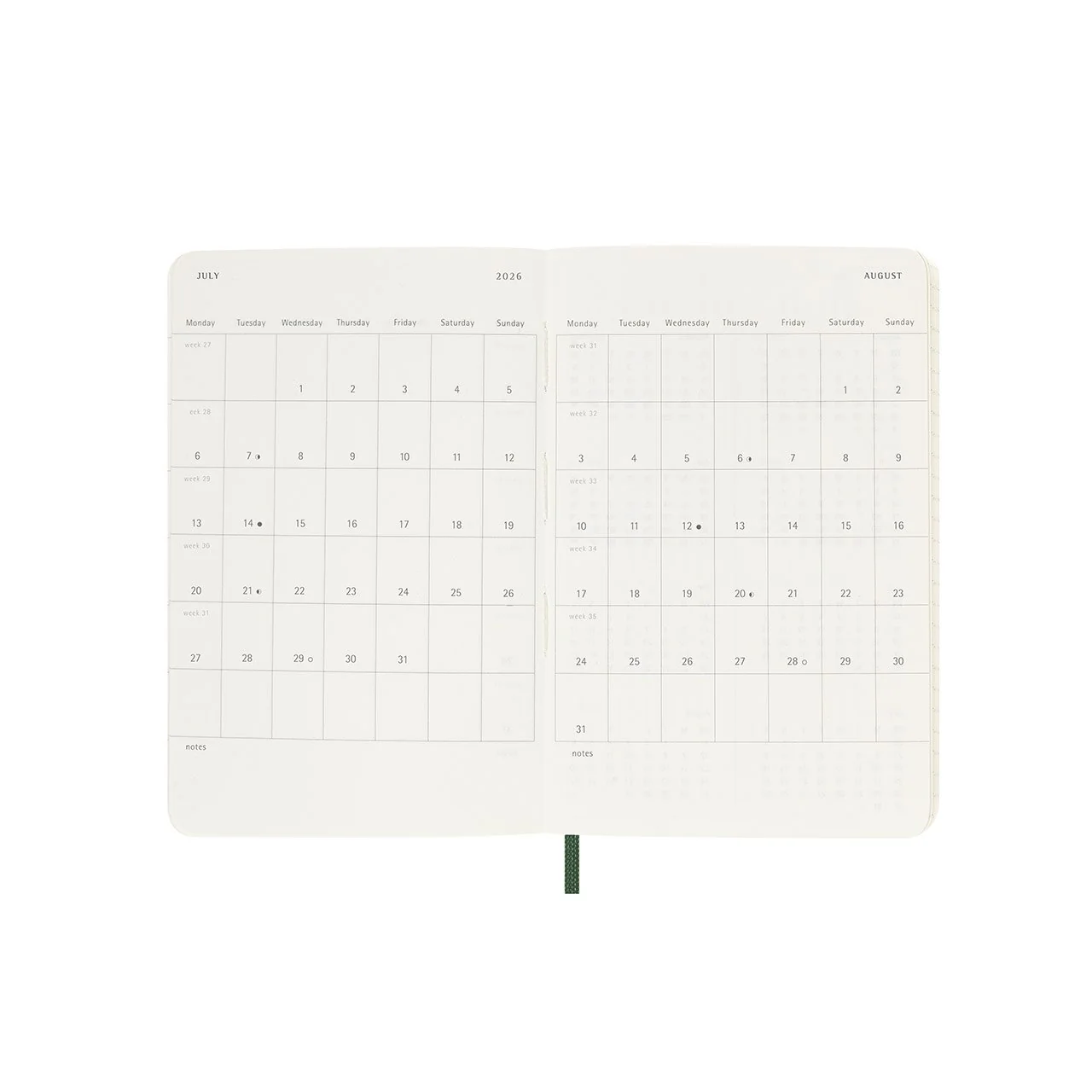 2026 Weekly Notebook Soft Cover Diary Pocket - Image 23