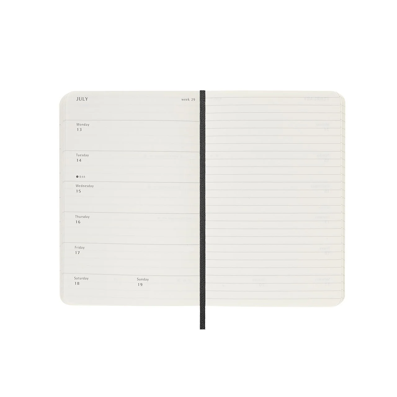 2026 Weekly Notebook Soft Cover Diary Pocket - Image 4