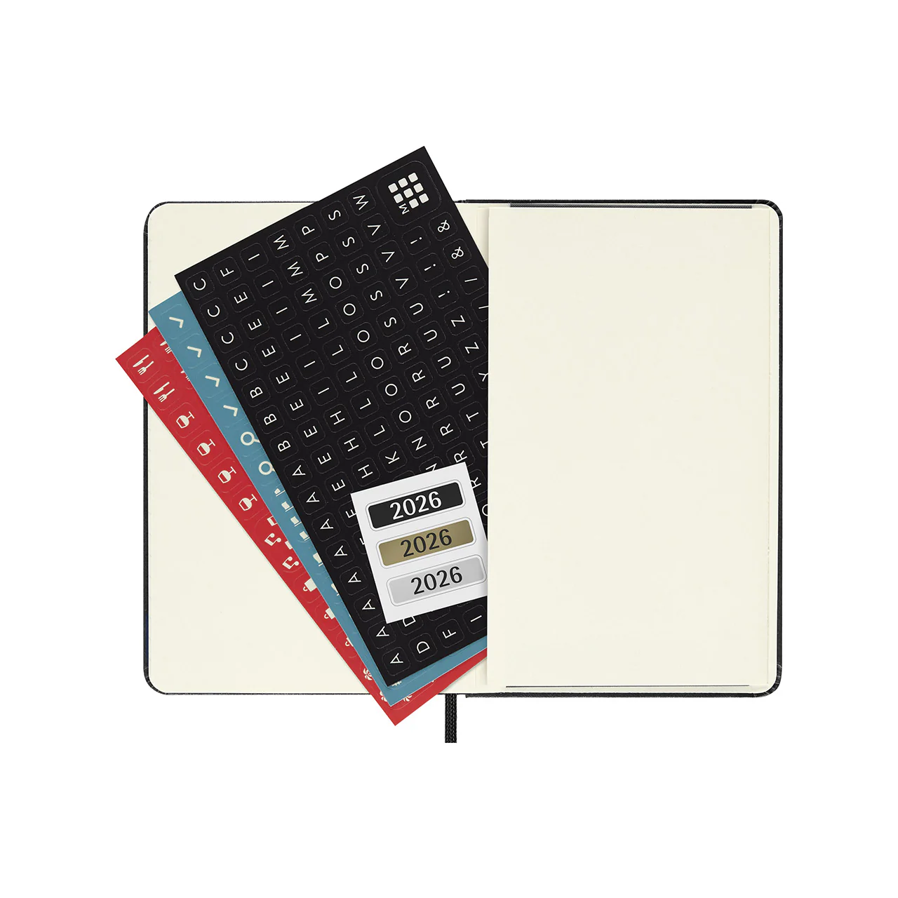 2026 Weekly Notebook Diary Hard Cover Pocket - Image 5