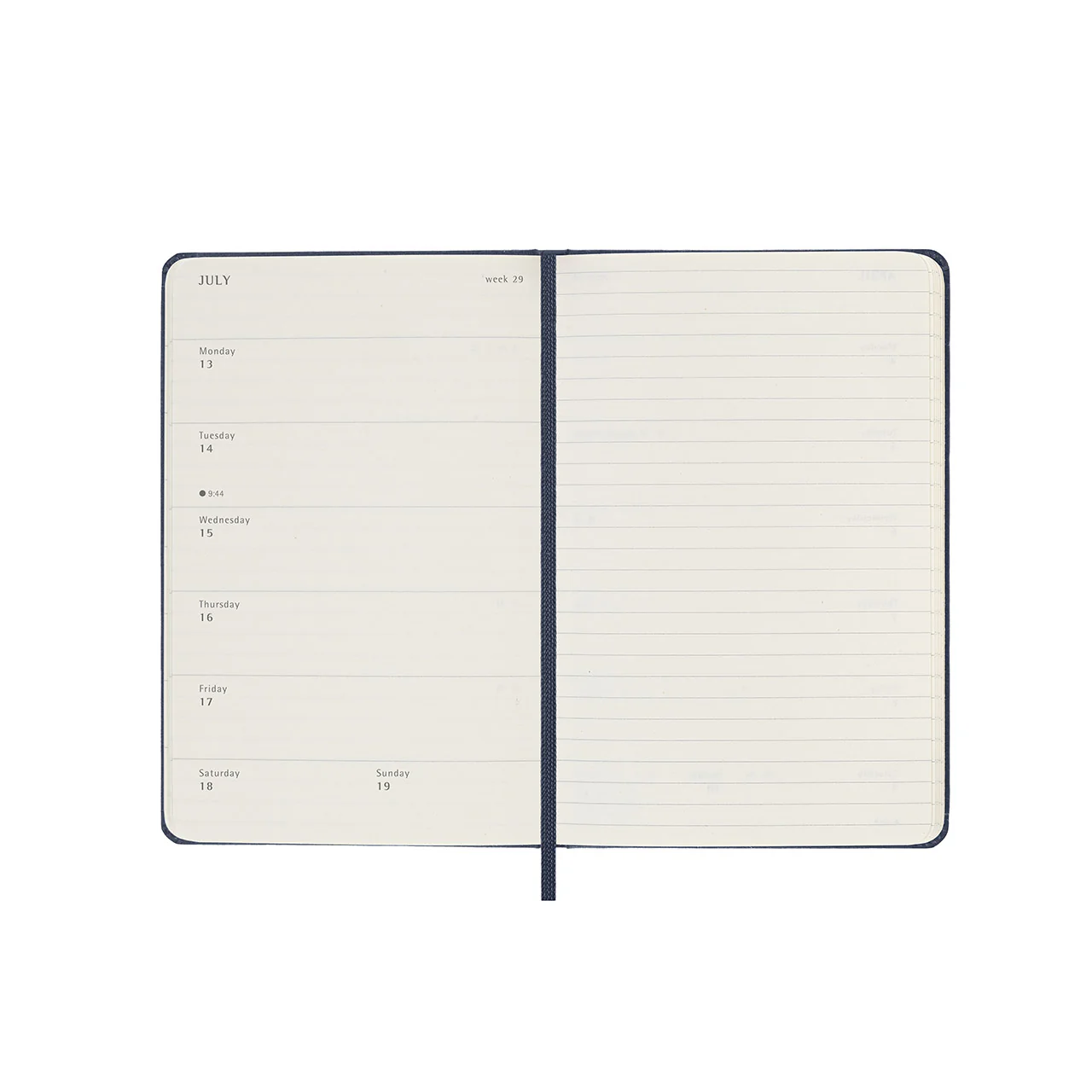 2026 Weekly Notebook Diary Hard Cover Pocket - Image 8