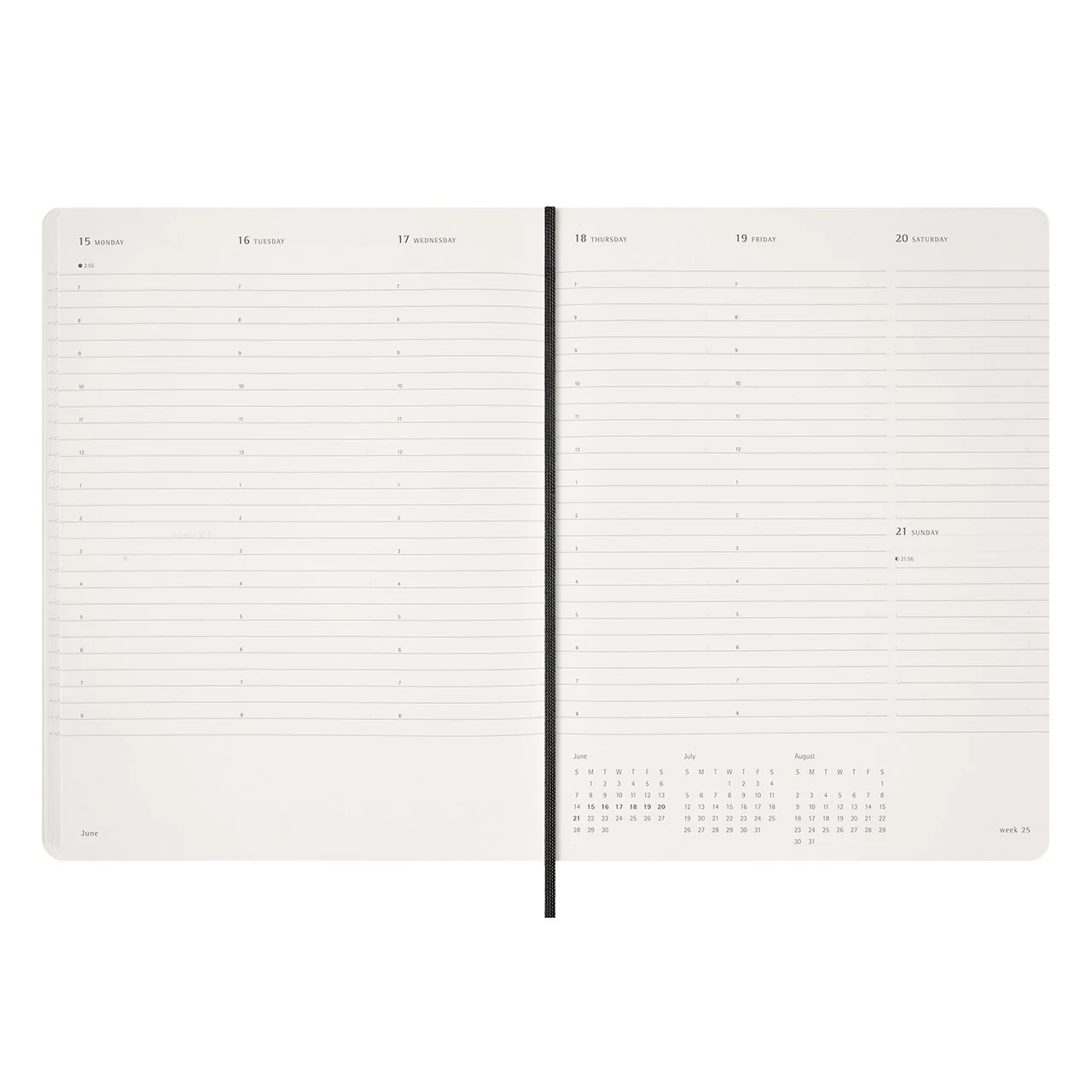 2026 Weekly Vertical Soft Cover Diary Extra Extra Large - Image 3
