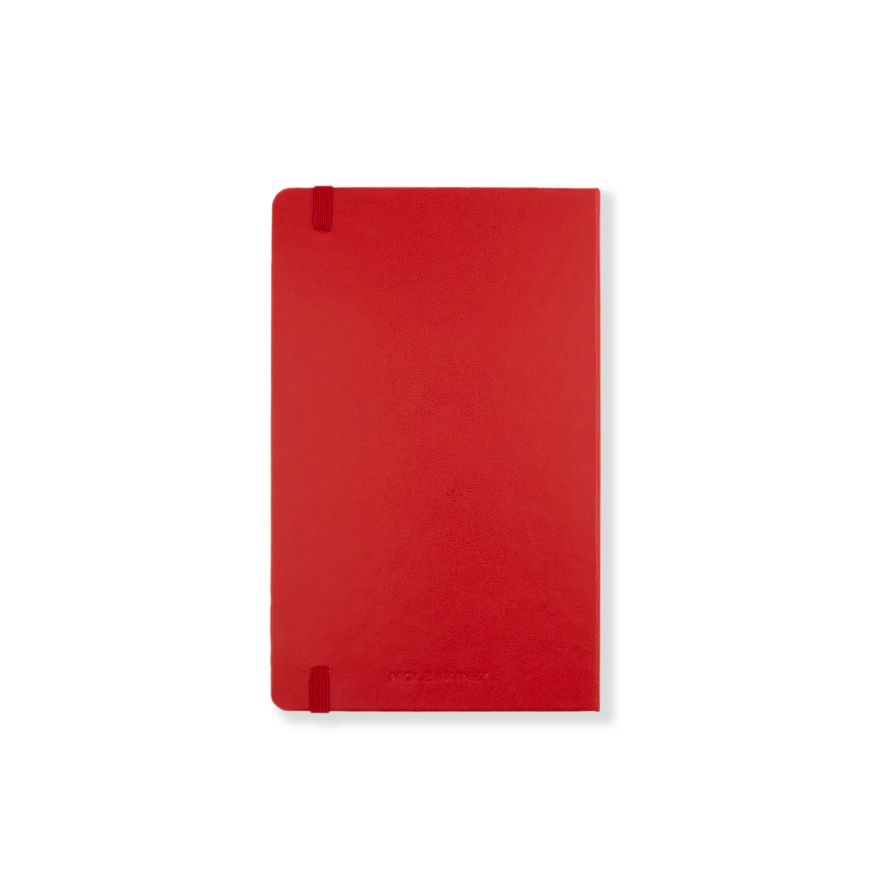 Classic Large Hard Cover Notebook Ruled Scarlet Red - Image 2