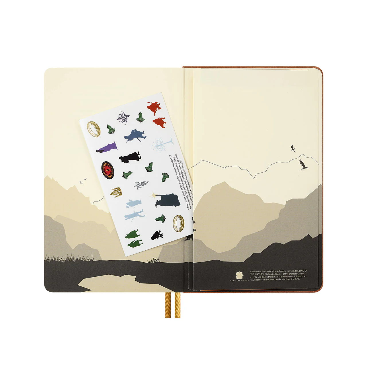 Lord of the Rings Frodo and Sam Boxed Notebook Large - Image 7