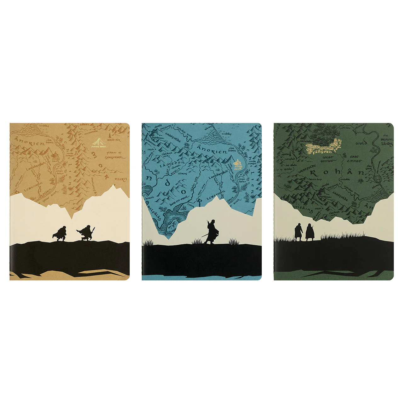Lord of the Rings Cahier Notebook Set Extra Large - Image 2