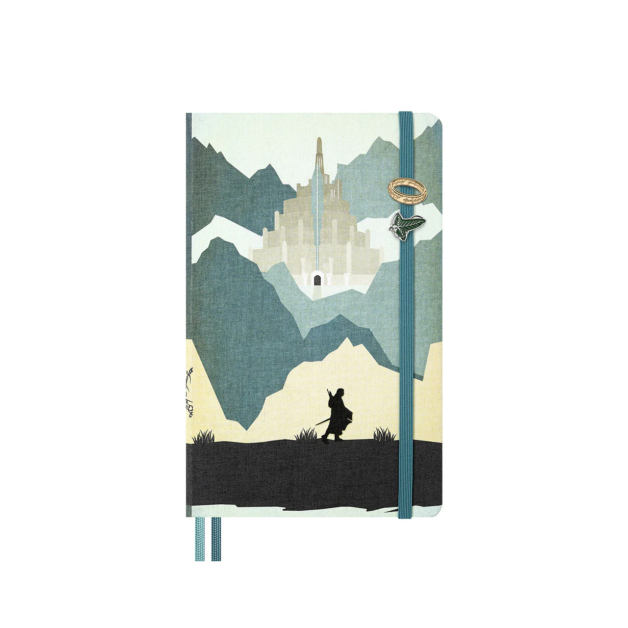 Lord of the Rings Ring and Leaf Pin Bundle Set of 2 - Image 2