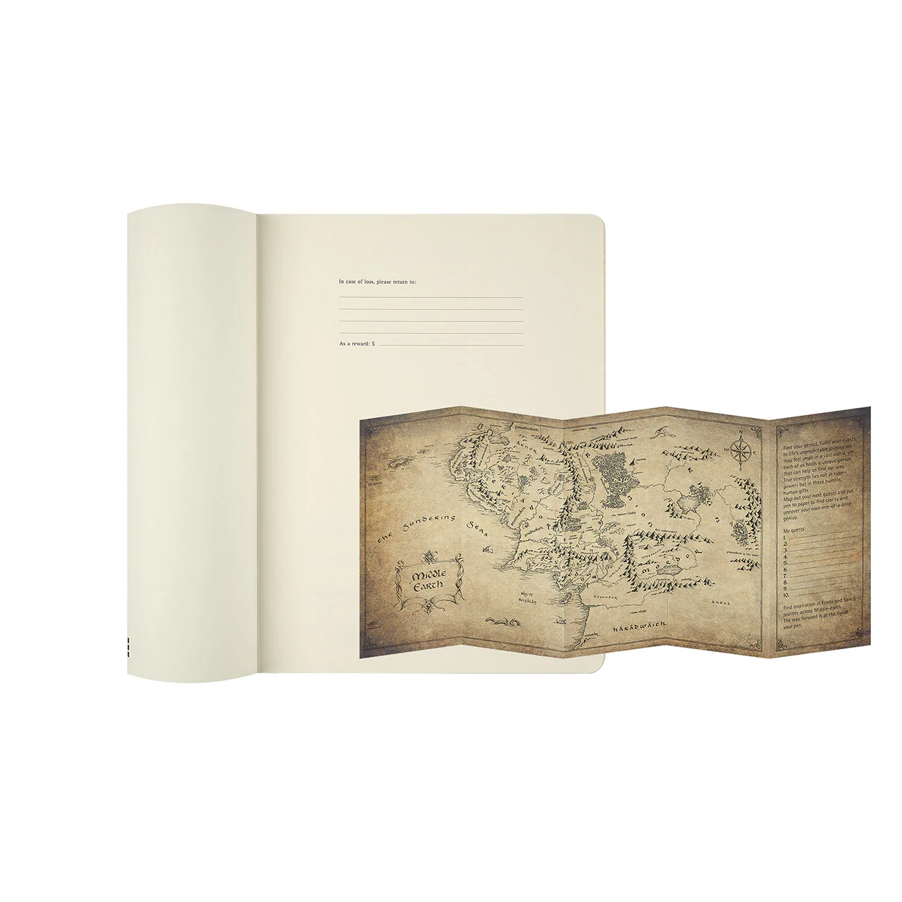 Lord of the Rings Soft Cover Notebook Extra Large - Image 2