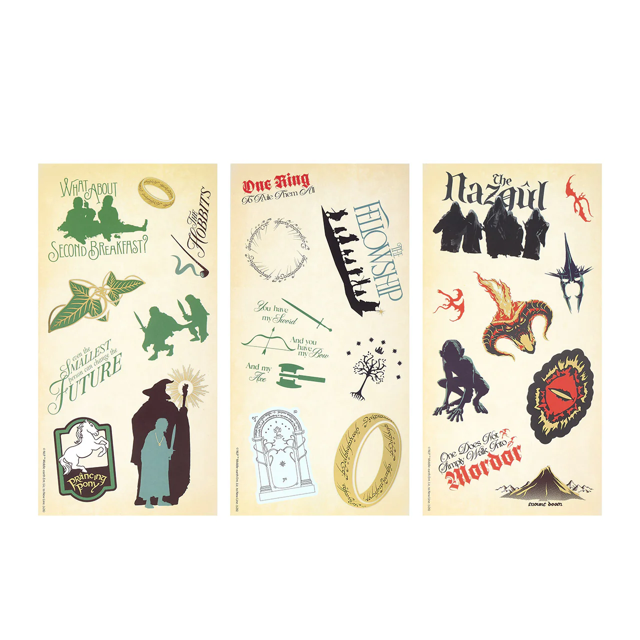 Lord of the Rings Stickers Set - Image 2