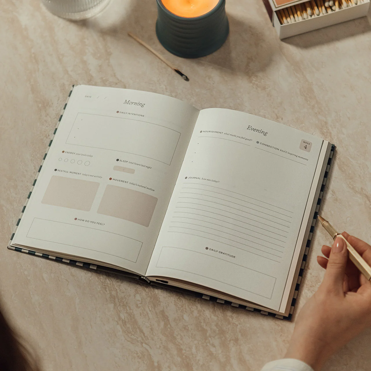 Night Sky Wellness Journal A5 - Image 2