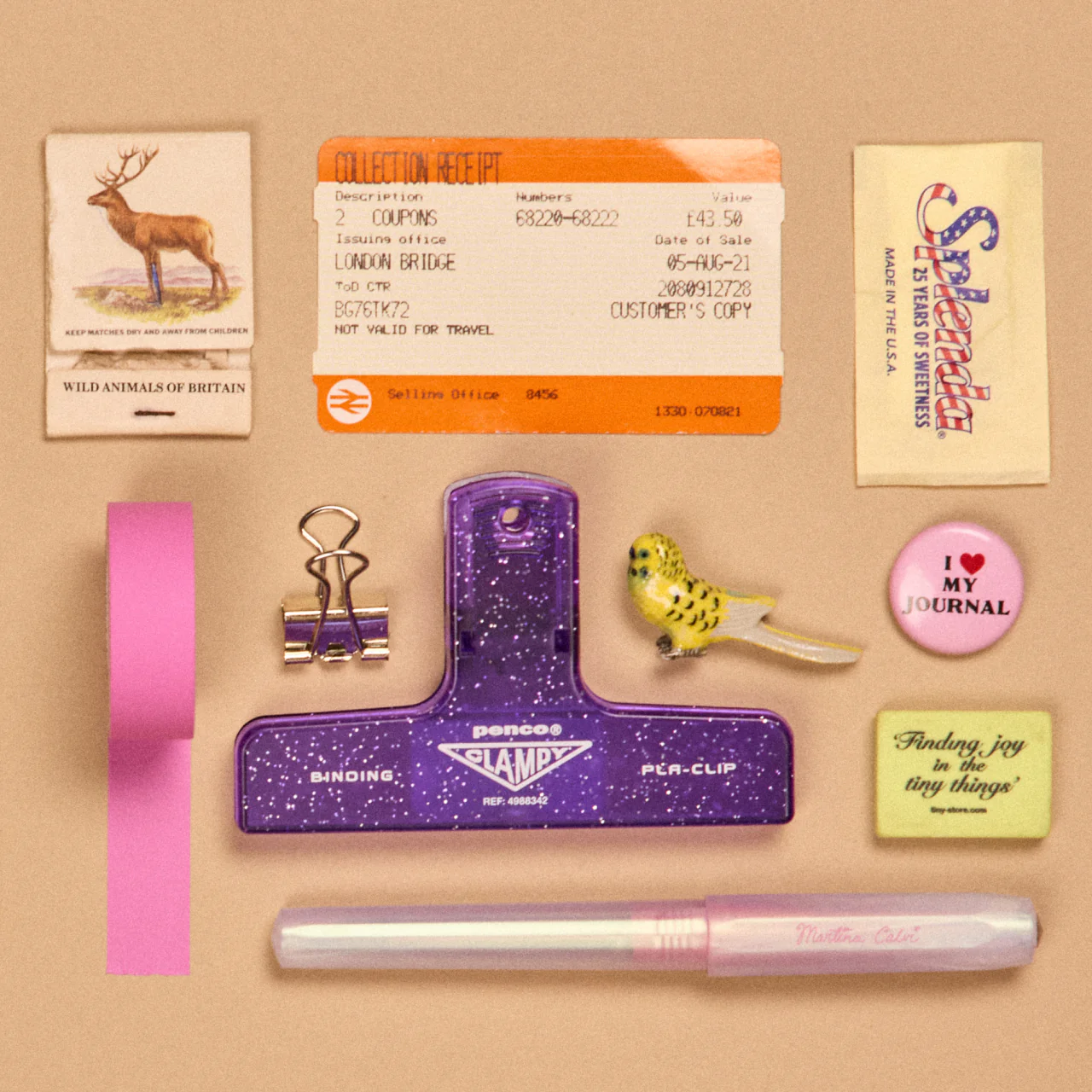 Glitter Plastic Clip - Image 2